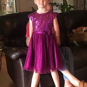 Magenta Girls Dress 7 (Jona Michelle)